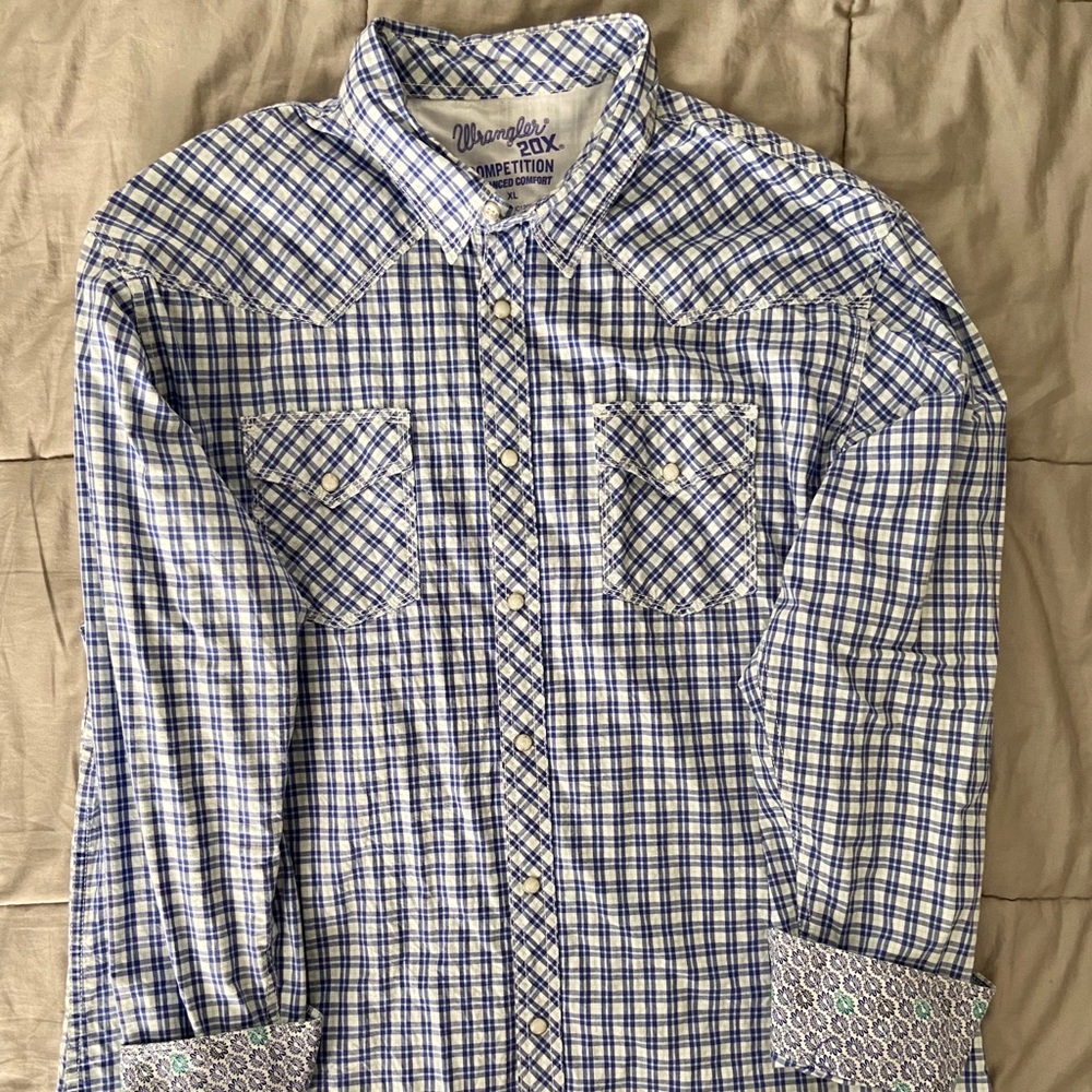 Wrangler XL Pearl Snap Shirt